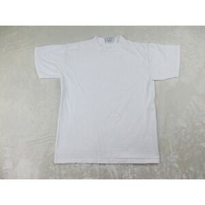 VINTAGE K2 Shirt Mens Medium White Y2K Cotton‎ Made In USA 90s*